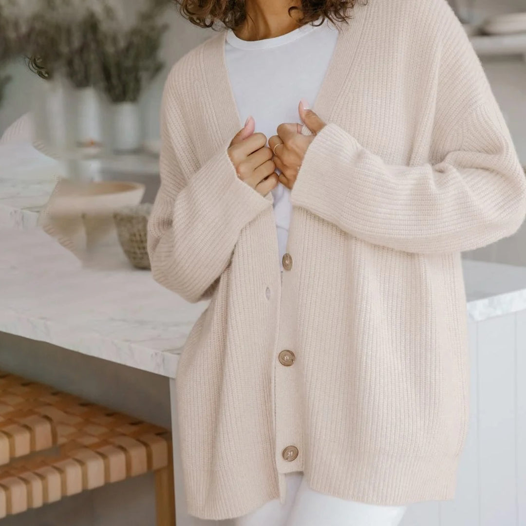 Pepita - cardigan i kashmir til kvinder