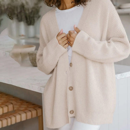 Pepita - cardigan i kashmir til kvinder