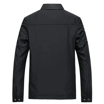 Casual transitional jacket for men with long sleeves – light protection