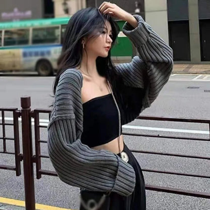 Elegant strikket bolero - stilfuld damecardigan