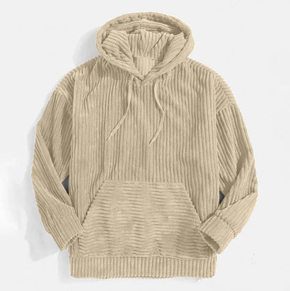 Jare - high-quality corduroy hooded jacket for men
