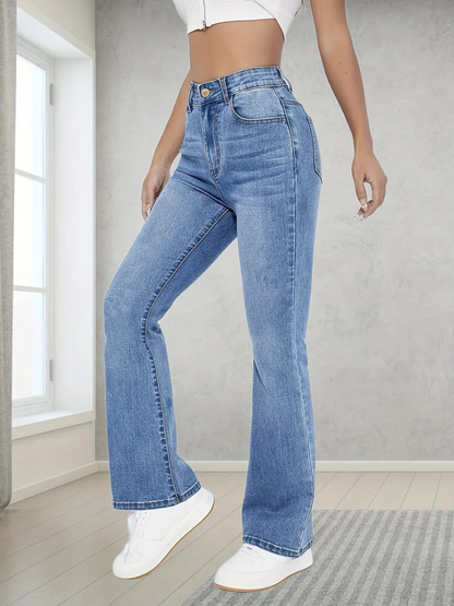 Lovisa – lyseblå bootcut jeans