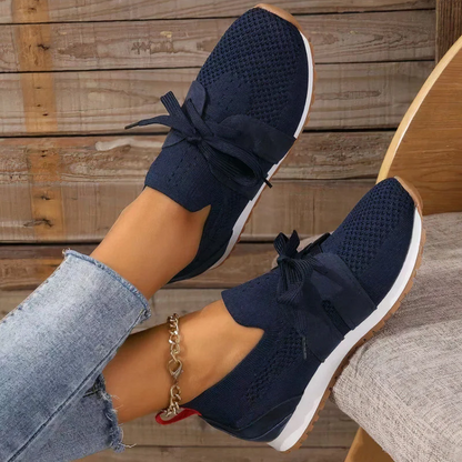 Wilma – damesneakers lavet af åndbart mesh