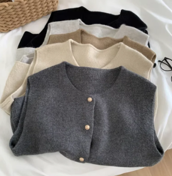 Annabeth cardigan uden ærmer