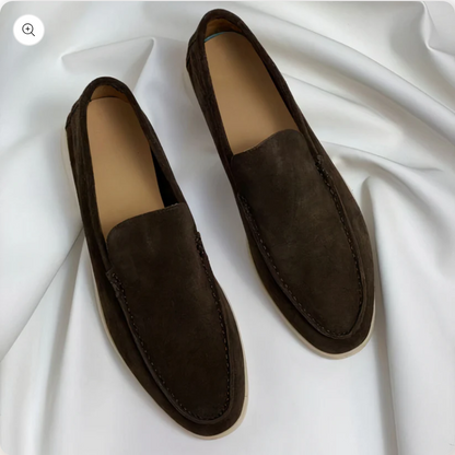 Gio - vintage læder loafers til mænd