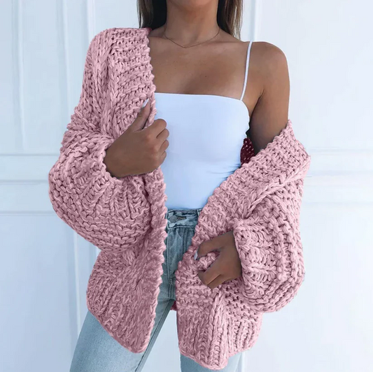 Chunky strik cardigan - Kira
