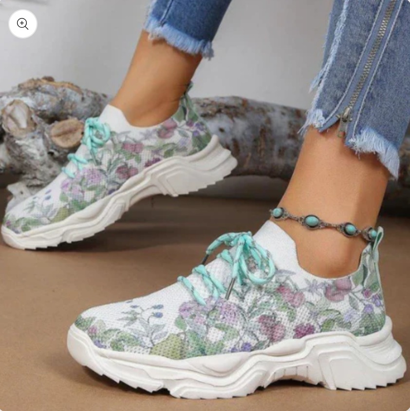 Emma – stilfuld, ergonomisk sneaker, der ånder