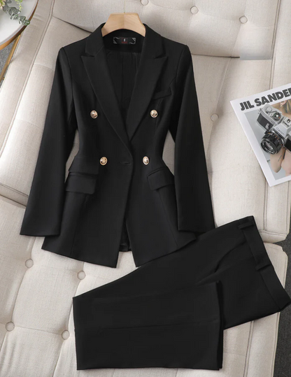 Deborah – blazer og buksesæt til kvinder