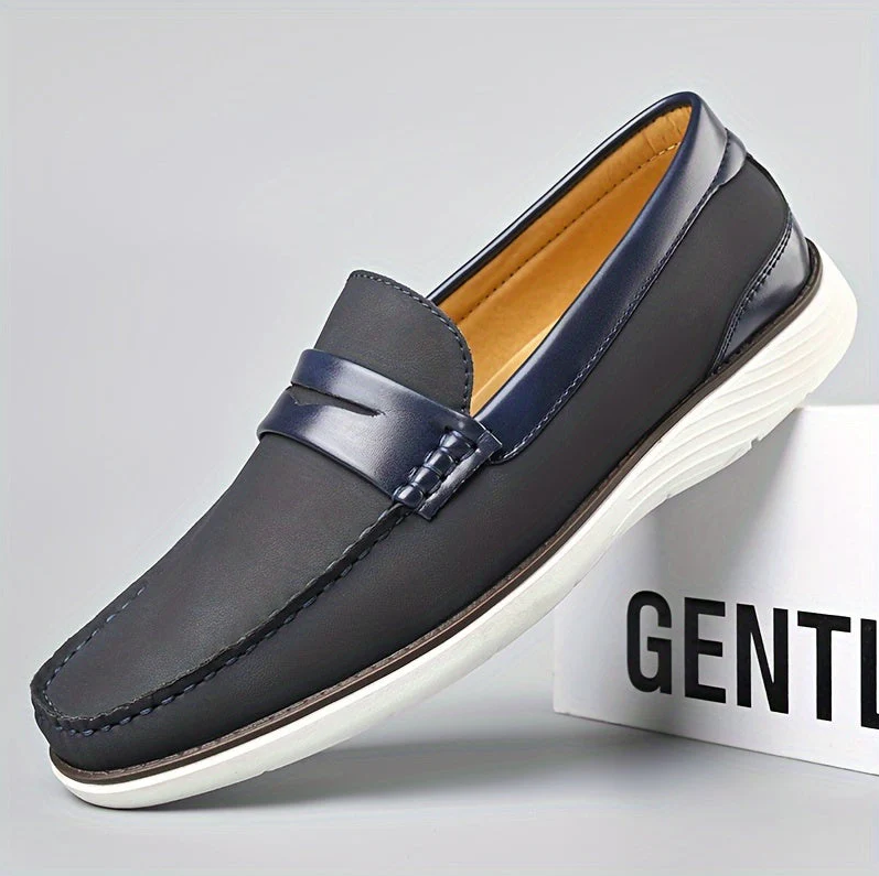 Loafers til mænd i høj kvalitet lavet af læder - elegant skodesign