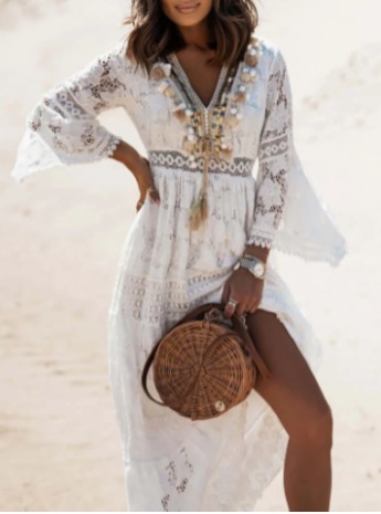 Elina | boho maxi kjole