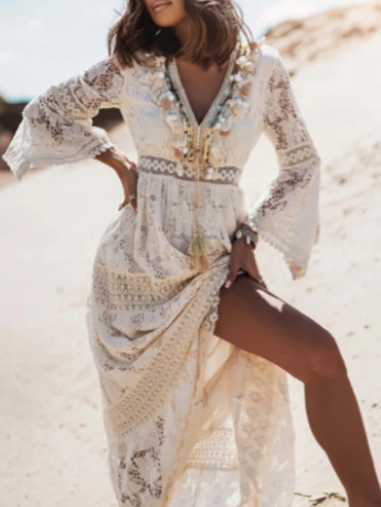 Elina | boho maxi kjole