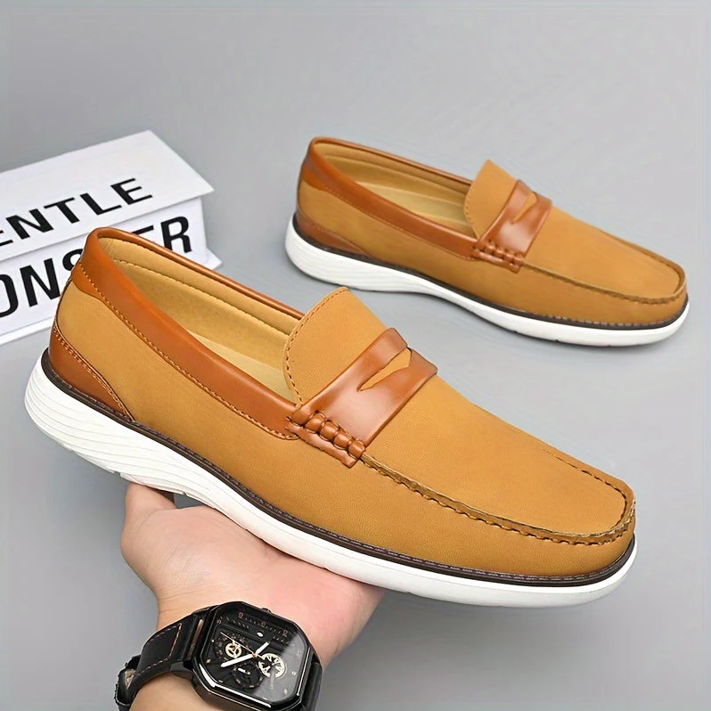 Loafers til mænd i høj kvalitet lavet af læder - elegant skodesign