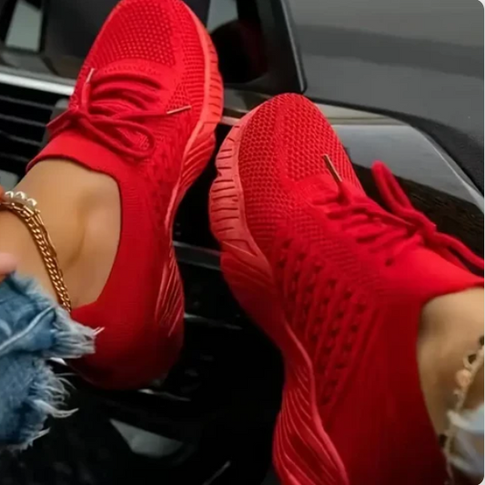 Priscilla - ortopædiske mesh sneakers til kvinder