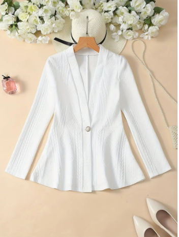 Savannah - elegantere strickblazer