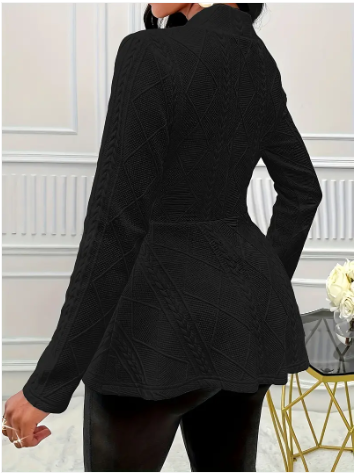 Savannah - elegantere strickblazer