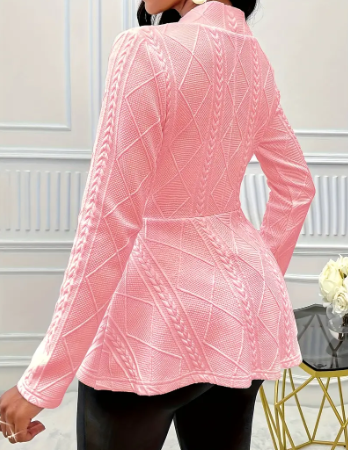 Savannah - elegantere strickblazer