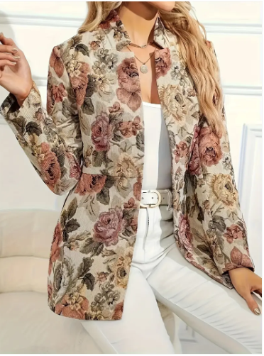 Vintage blomsterblazer fra Remy