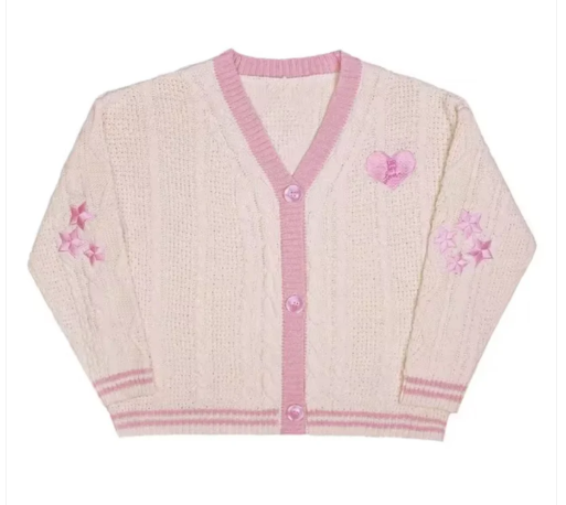 Vintage-striktrøje fra celestine