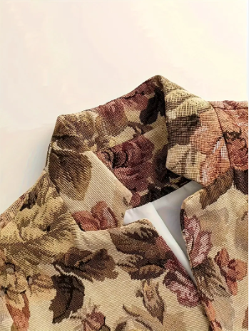 Vintage blomsterblazer fra Remy