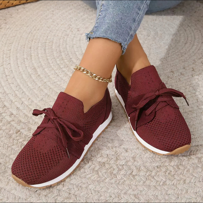 Wilma – damesneakers lavet af åndbart mesh