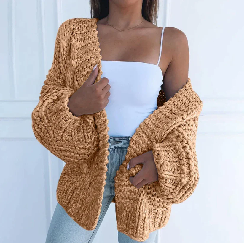 Chunky strik cardigan - Kira
