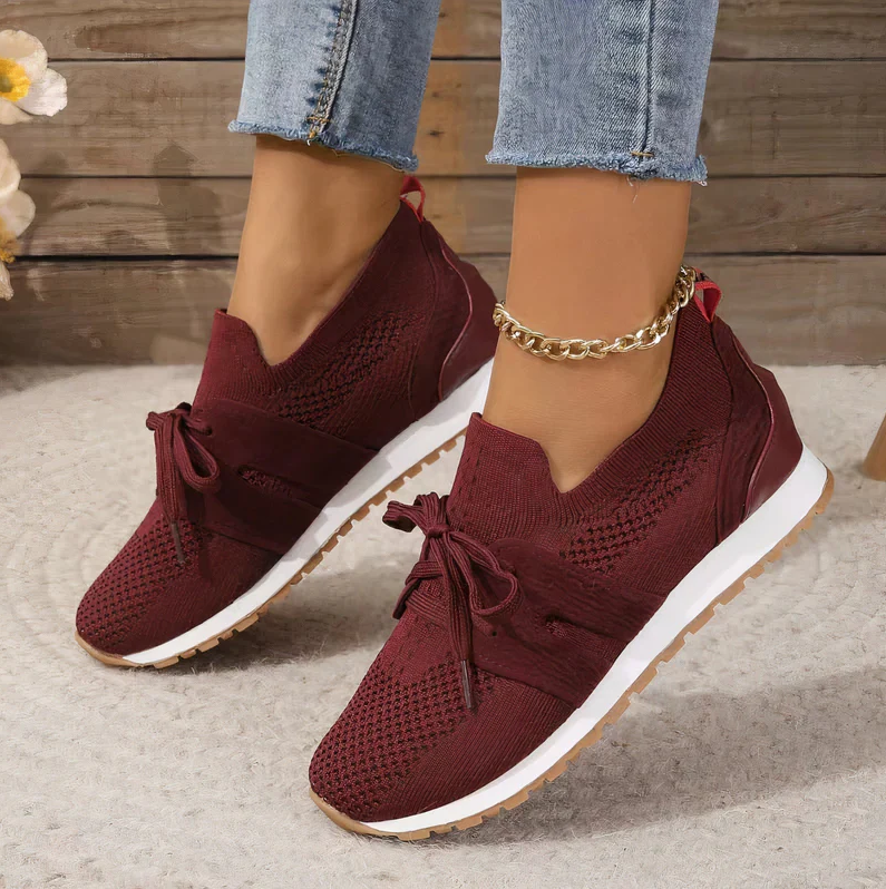 Wilma – damesneakers lavet af åndbart mesh