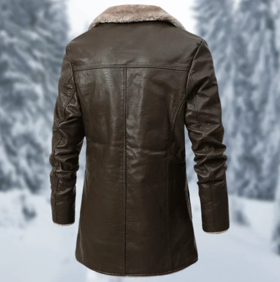 Lucian – varm fleece vinterjakke til mænd