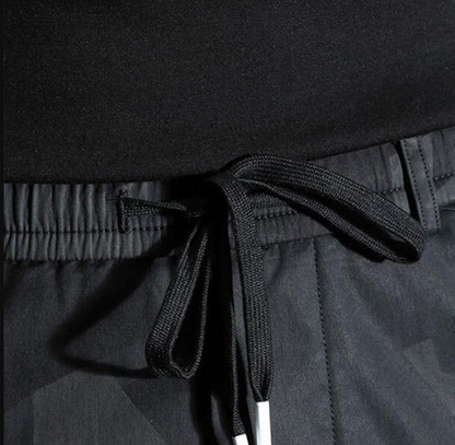 Sorte slim fit chinos til mænd