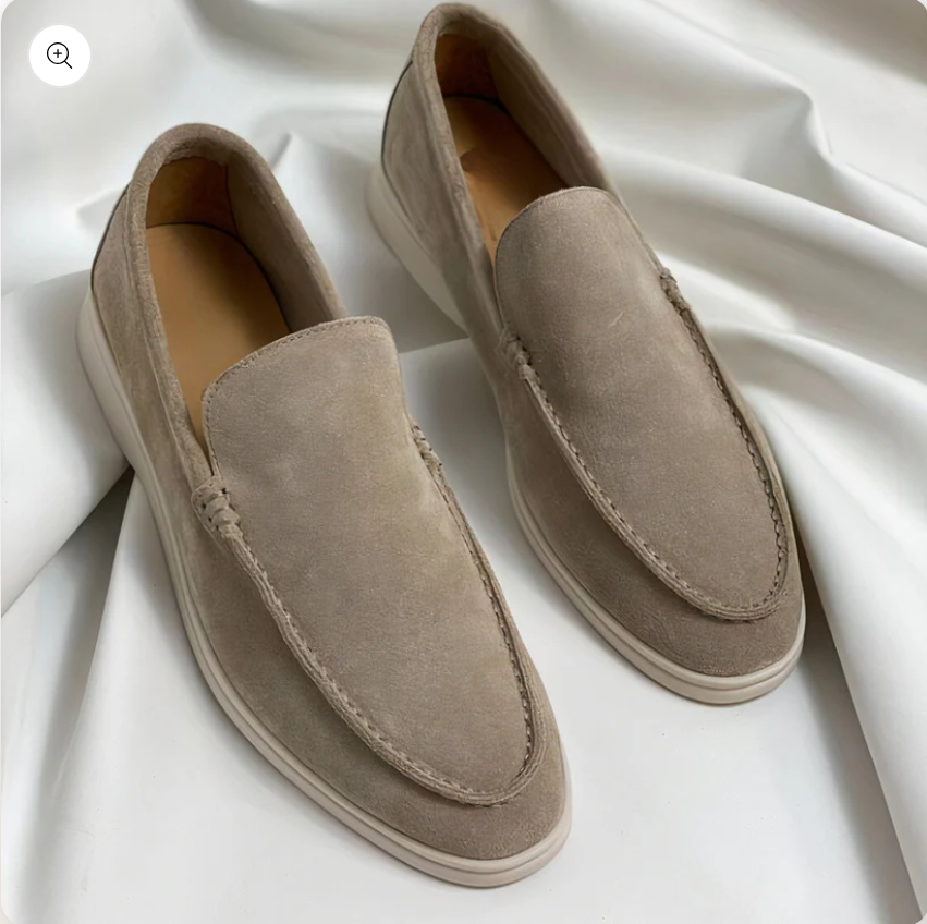 Gio - vintage læder loafers til mænd