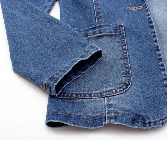 Women's denim jacket with pocket – a denim classic for everyday wear