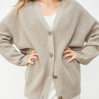 Pepita - cardigan i kashmir til kvinder