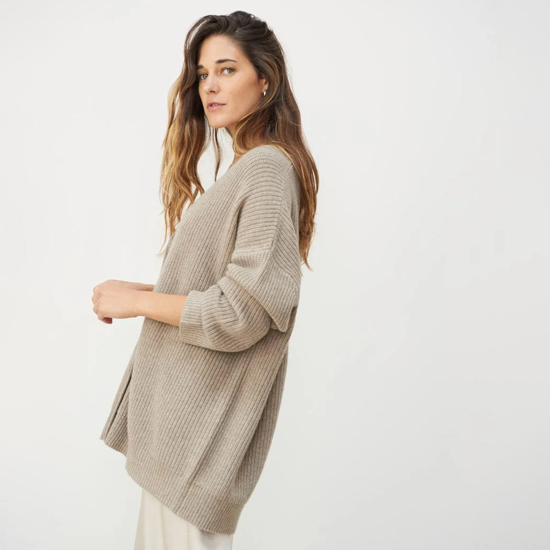 Pepita - cardigan i kashmir til kvinder