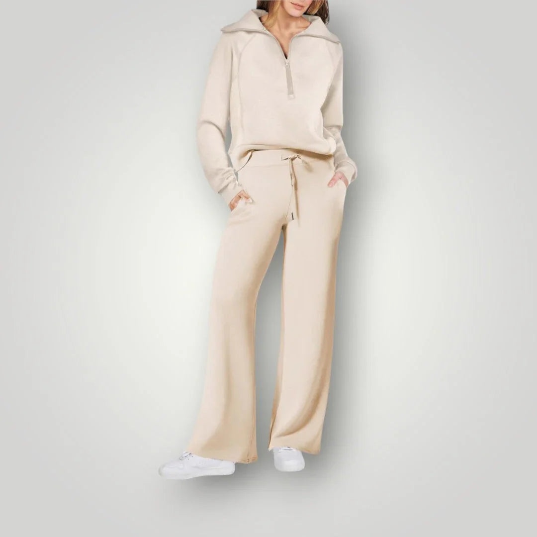 Women's two-piece loungewear set – comfortable set for everyday wear and lounging
