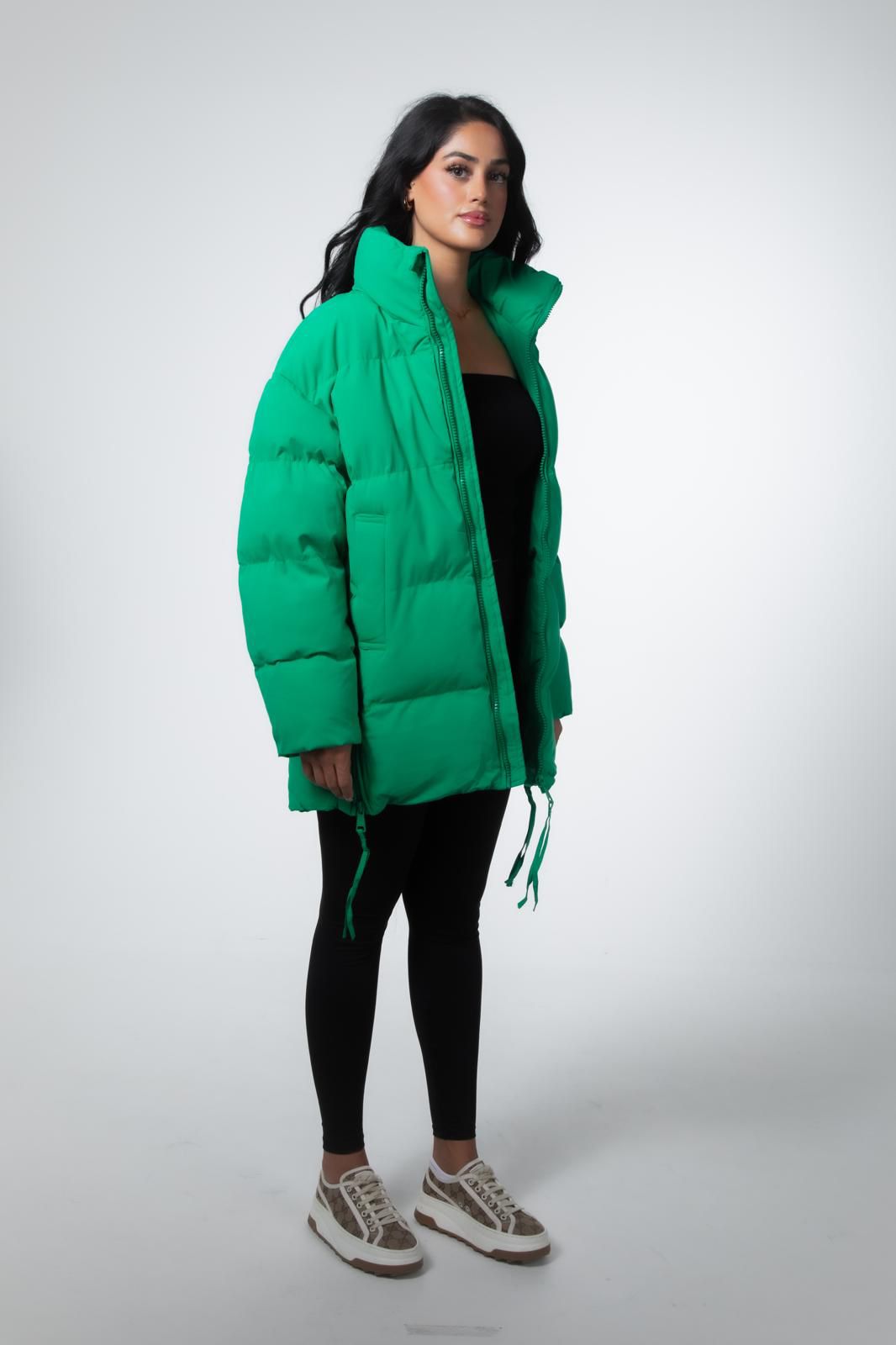 Copperose jacket black & green