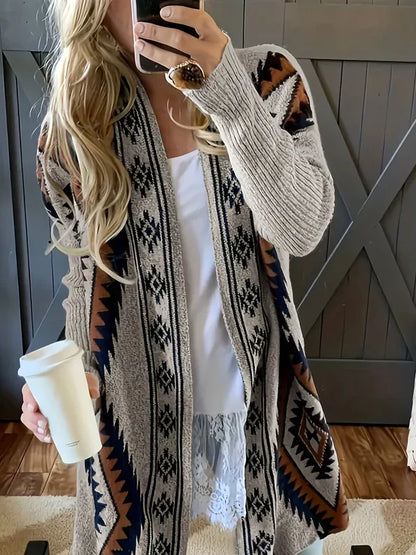 Amory – åben vest i boho-chic stil udtrykker frihedens ånd