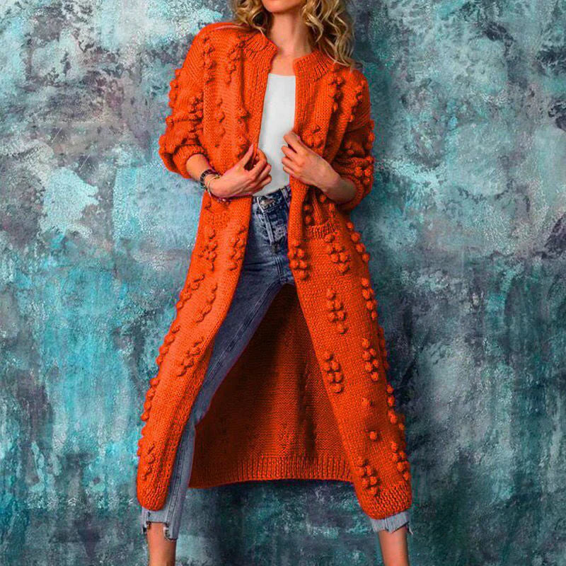 Cecilie - elegant colored cardigan for women