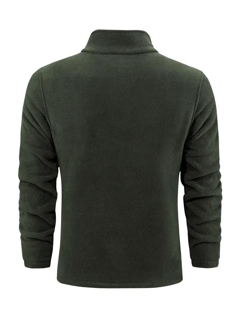Lined fleece jacket for men – warm and functional