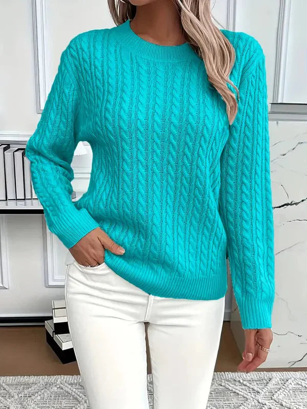 Elvira – cozy fall sweater made from soft knit fabric