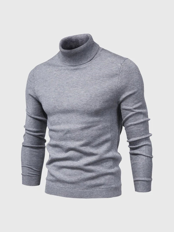 Heinrich – timeless fine knit turtleneck sweater