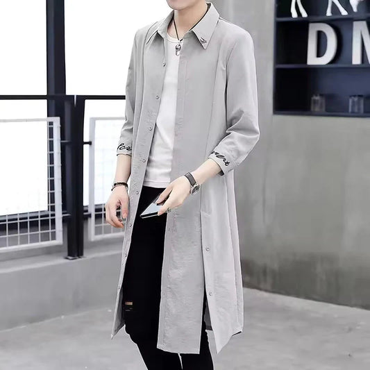 Gunnar – oversized trench coat in cotton blend