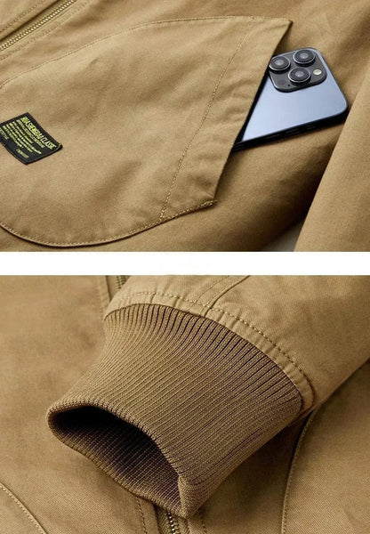 Jonas – casual jacket with warm sherpa lining