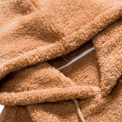 Fløjl | varm plys sweater