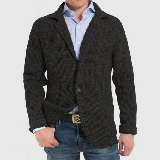 Jürgen – elegant transitional jacket with patch pockets
