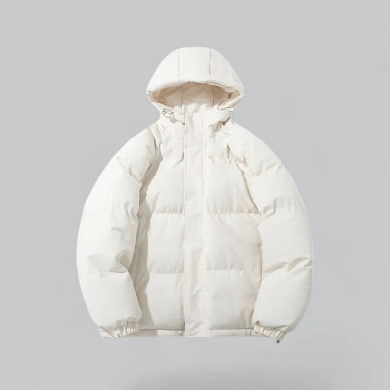 Katrin – warm parka with hood and weatherproof surface