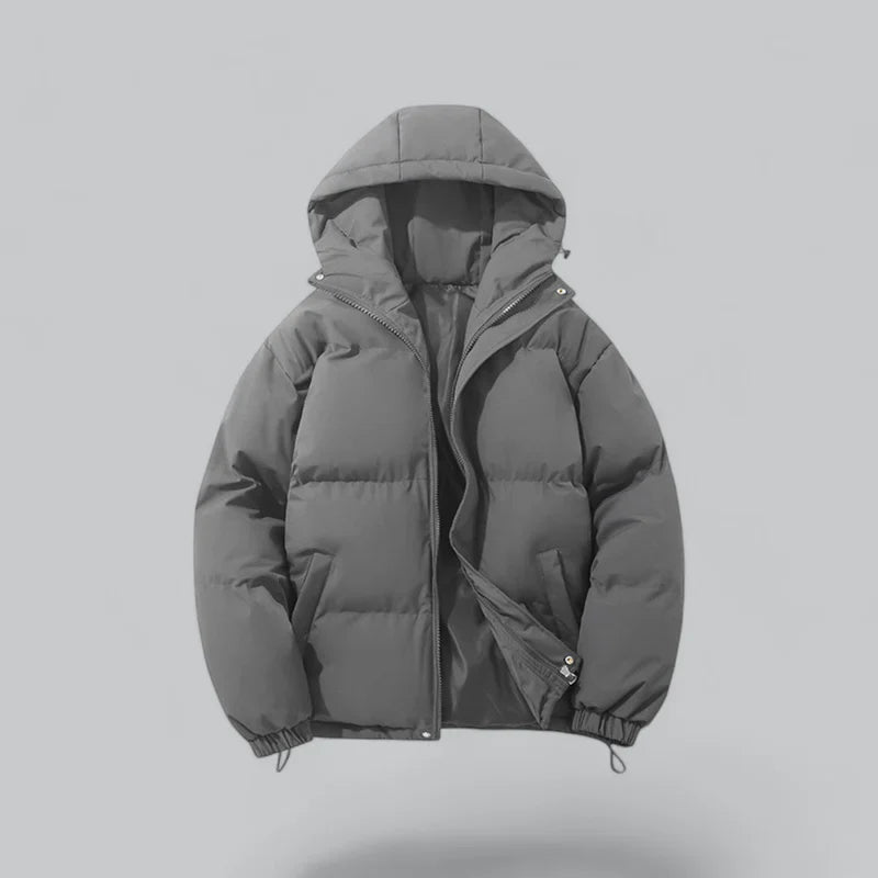 Katrin – warm parka with hood and weatherproof surface