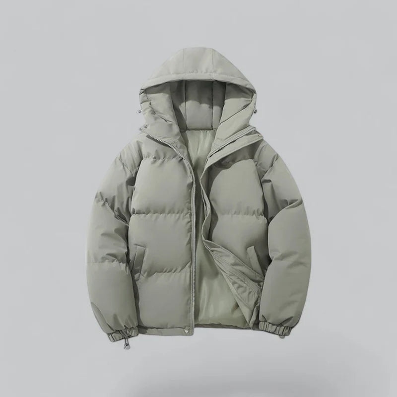Katrin – warm parka with hood and weatherproof surface