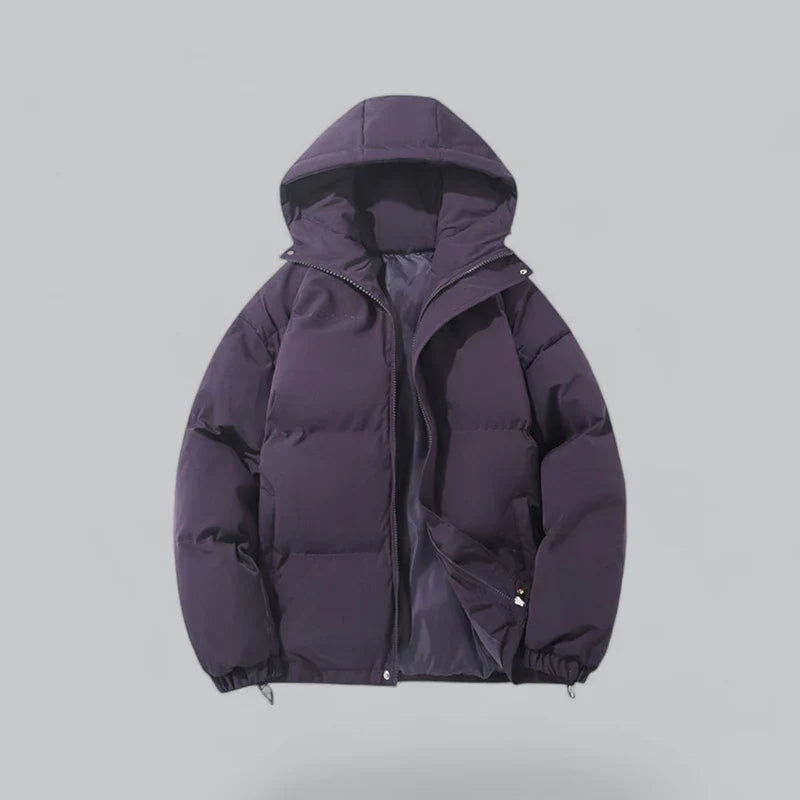 Katrin – warm parka with hood and weatherproof surface