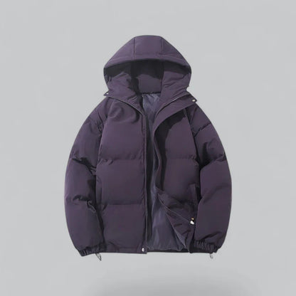Katrin – warm parka with hood and weatherproof surface