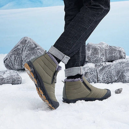 Frostpeak – waterproof winter boots with warm lining