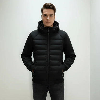 Philipp – hooded jacket with zipper and side pockets